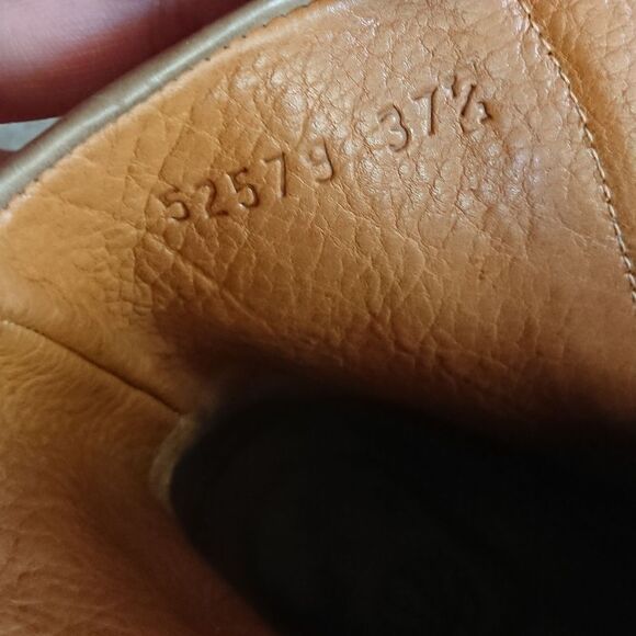Coclico Taupe Leather Ankle Boots size 37.5